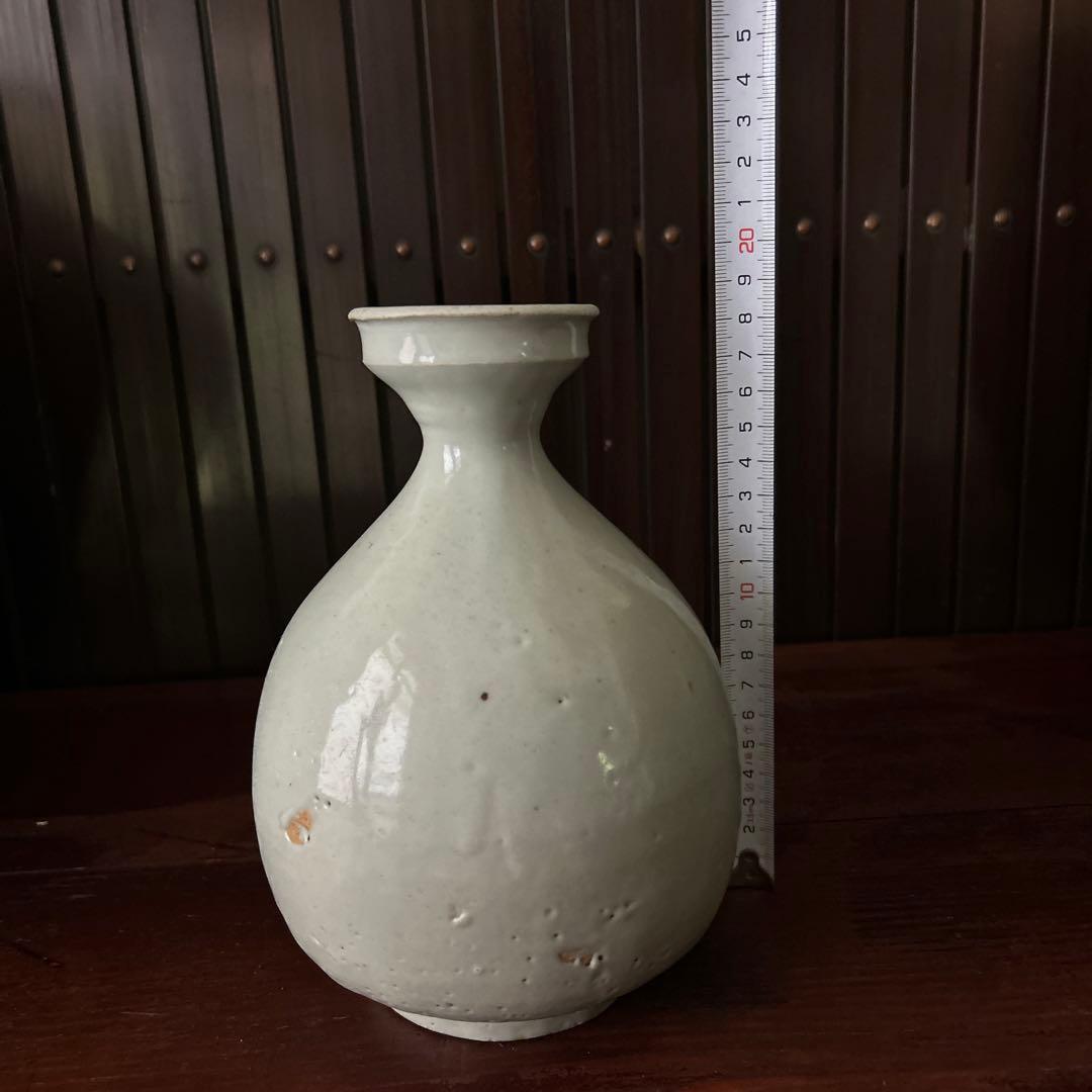 李朝　白磁徳利　初期