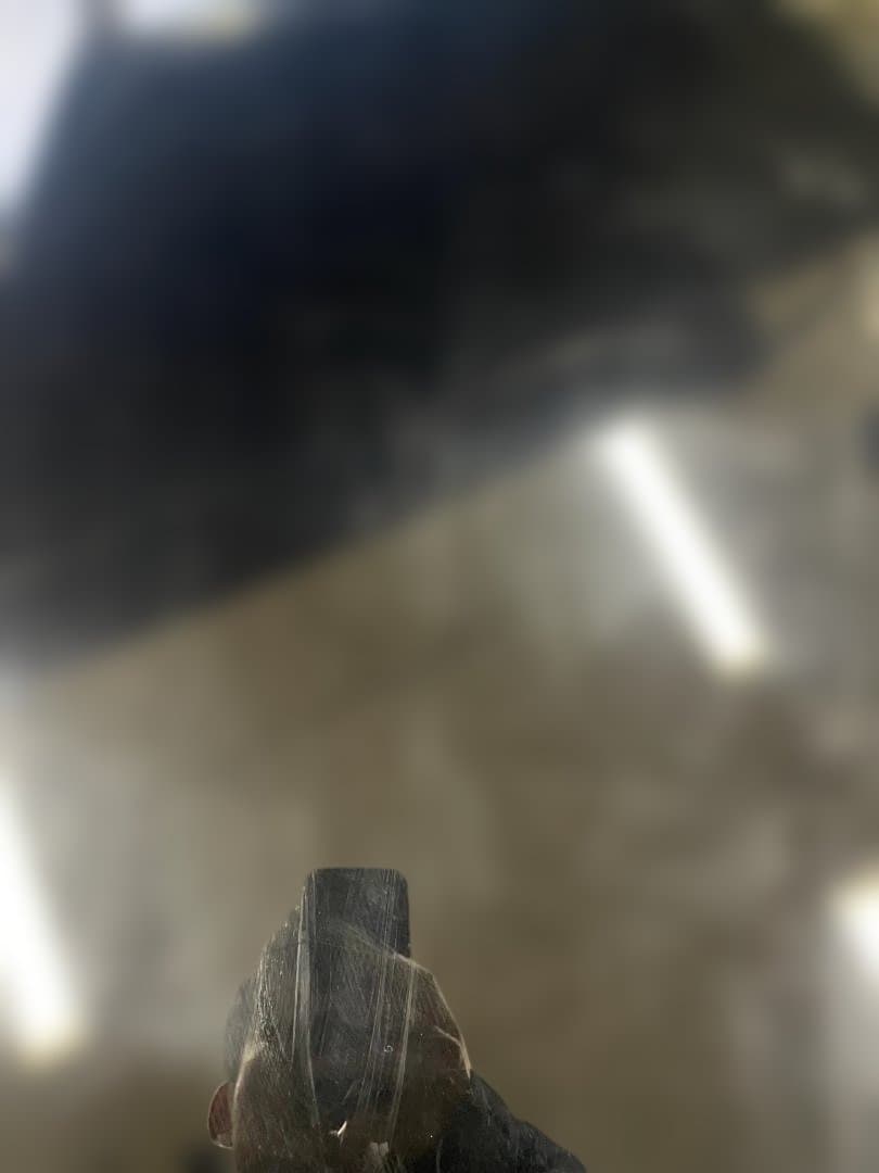  ERECTA 3方クロスバー黒アクリル板×３※ポール天キャップ１個無し