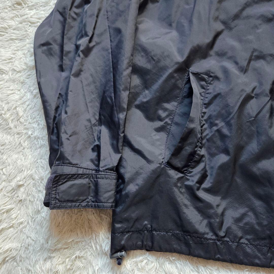 美品 LAND'S END ナイロン ジャケット ブラック M 90s 短丈