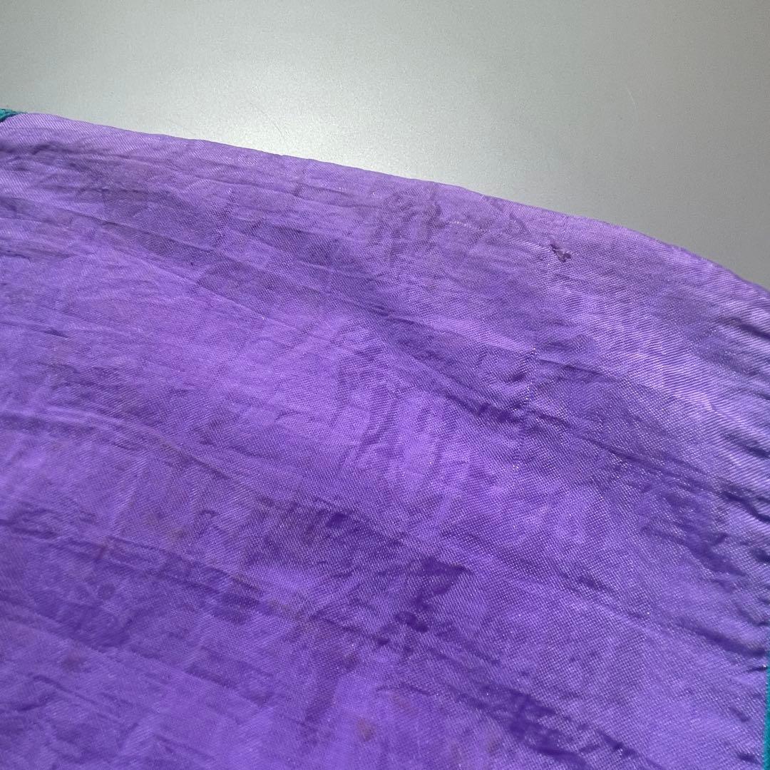 古着 スキーナイロンジャケット 中綿ブルゾン マルチカラー