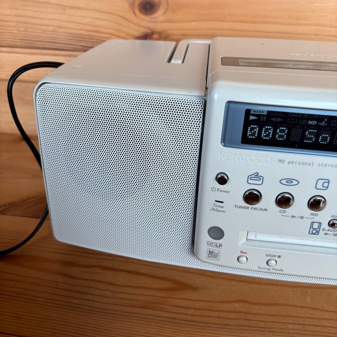 ケンウッド MD/CDラジオ MDX-L1 ミニコンポ リモコン付き★