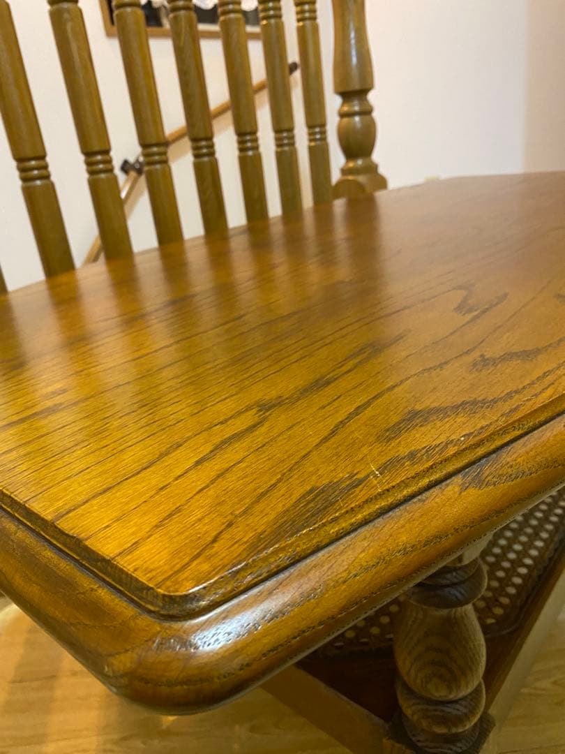 三越　ブルージュ　アンティーク　ローテーブル　ラタン　レトロ　ヴィンテージ