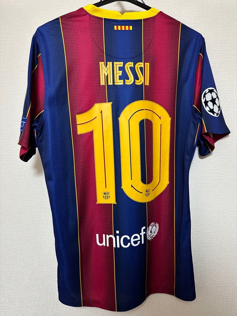 バルセロナ 20-21 ユニフォーム CL仕様 メッシラストイヤー