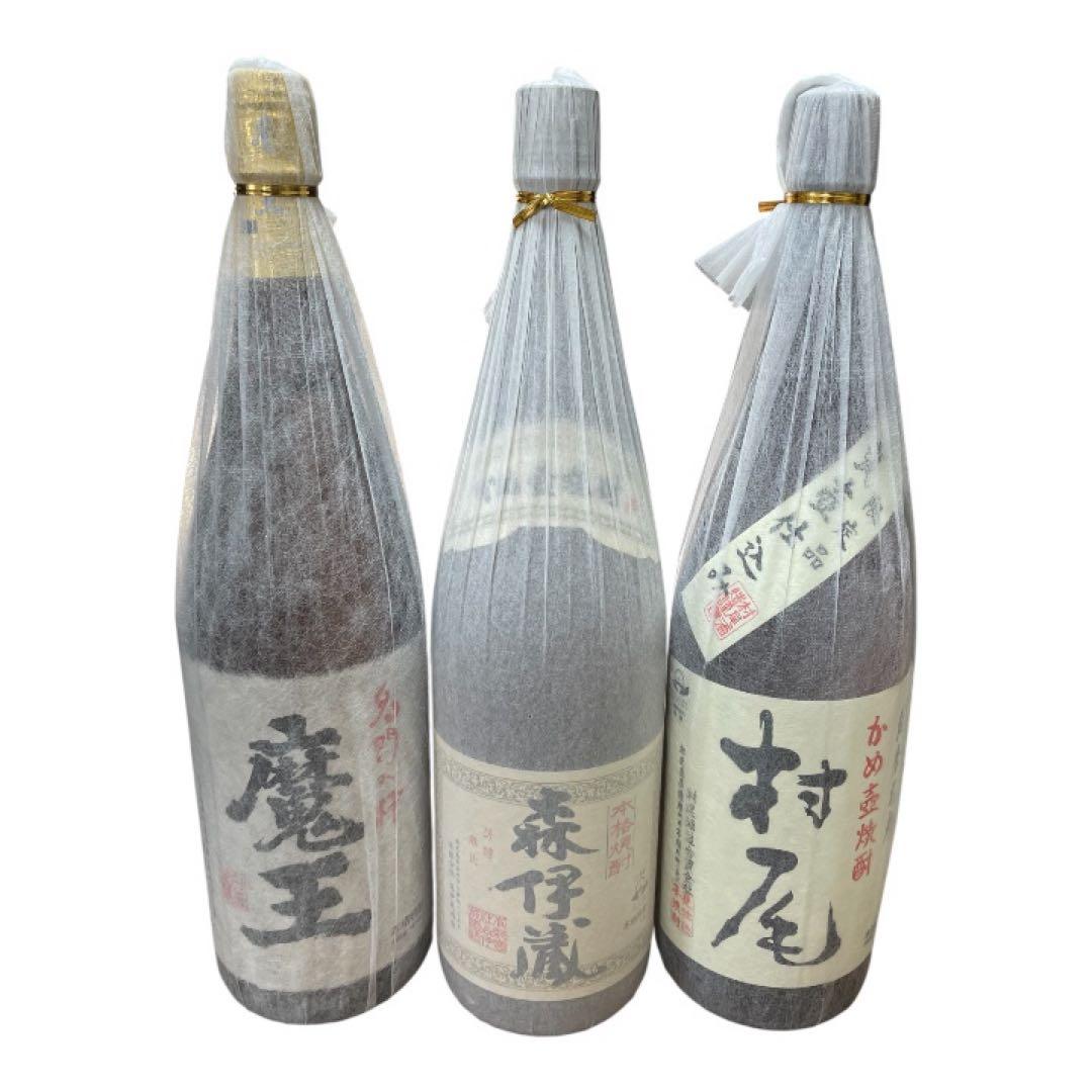 森伊蔵　魔王　村尾　[3Ｍ] 1800ml 焼酎3本セット