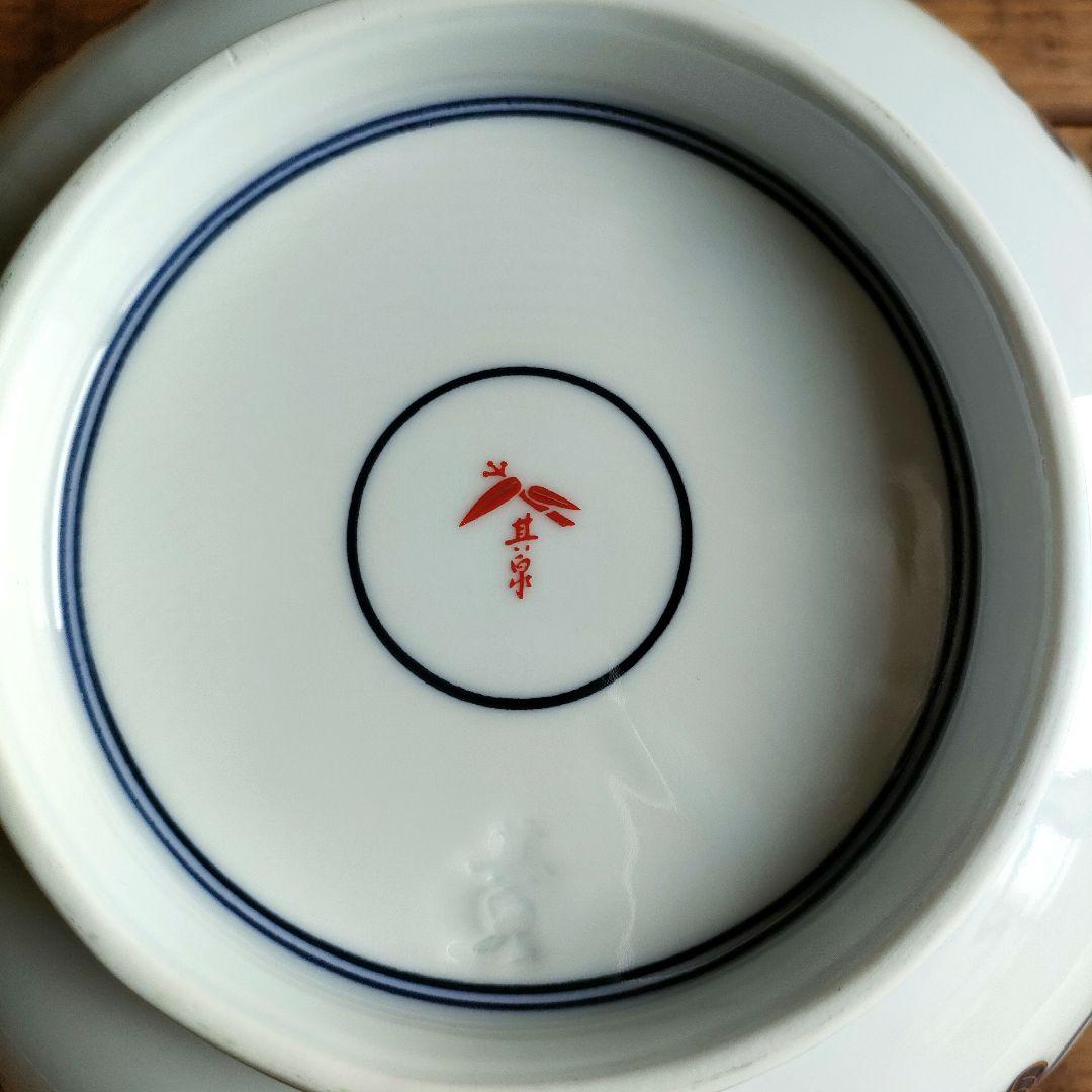 【未使用品】伊万里焼 窓絵 大鉢