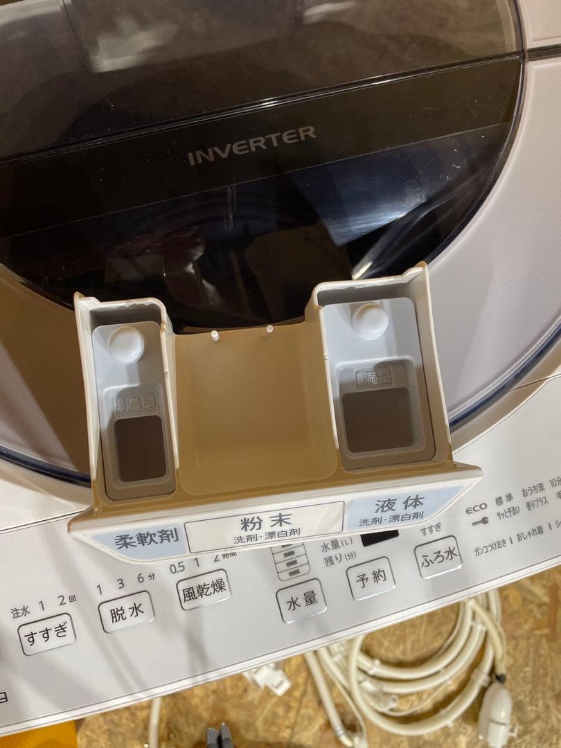 縦型洗濯機　シャープ　8.0kg　ES-GV8F　2021年製　　87512