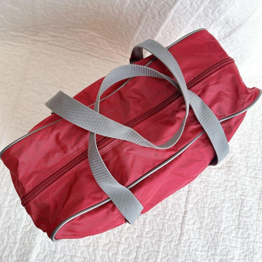 希少✨ 旧型 ワッペ スクバ スクールバッグ 赤 早い者勝ち！女子高生 人気