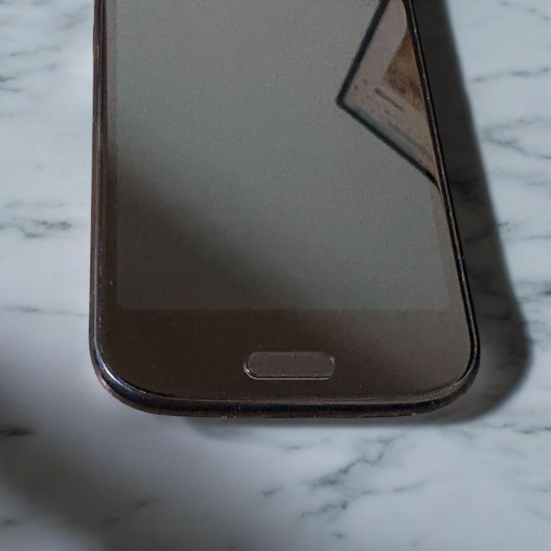 【美品】docomo らくらくスマートフォン F-52B ネイビー