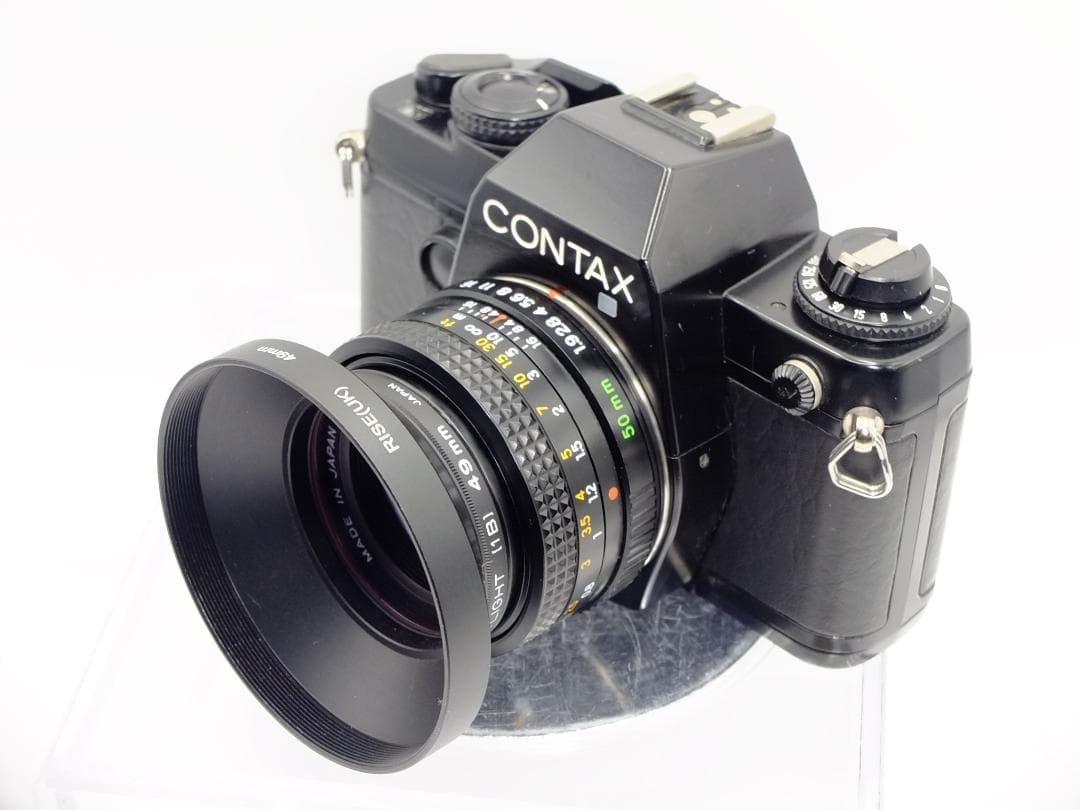 【実写確認済整備品】コンタックス139Quartz／ヤシカML50㎜f1.9付