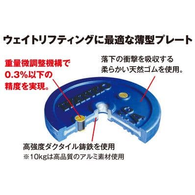 IVANKOイヴァンコ)オリンピックプレート バンパープレート 20kg ①