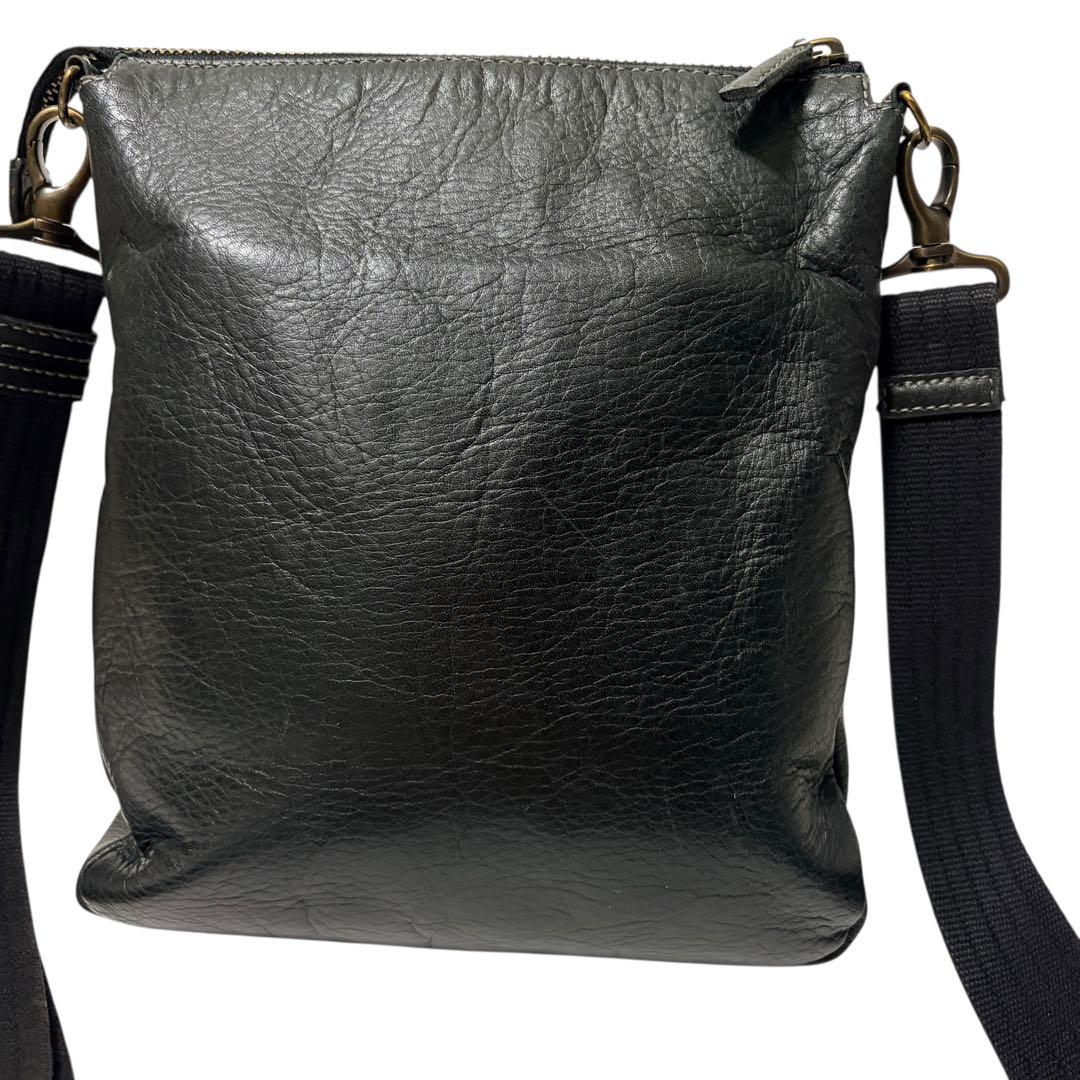 土屋鞄 プロータ ショルダーバッグ オールレザー ブラック