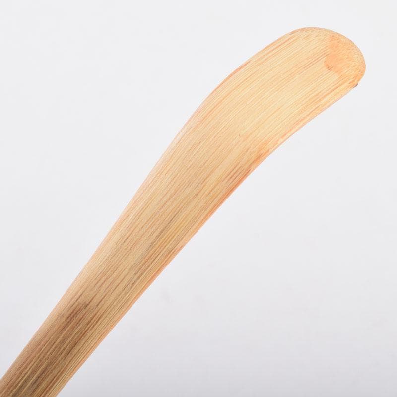 茶道具　影林宗篤作　茶杓　銘「落穂」　前大徳　福本積應書付　共筒共箱　V8691