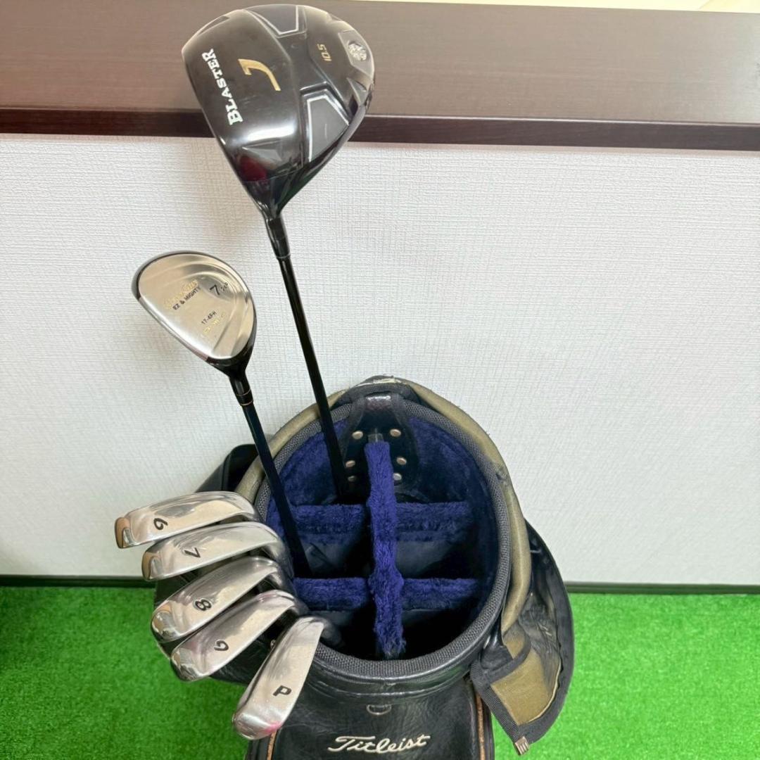 Titleist レフティ ゴルフクラブセット 7本 Rフレックス 左利き用