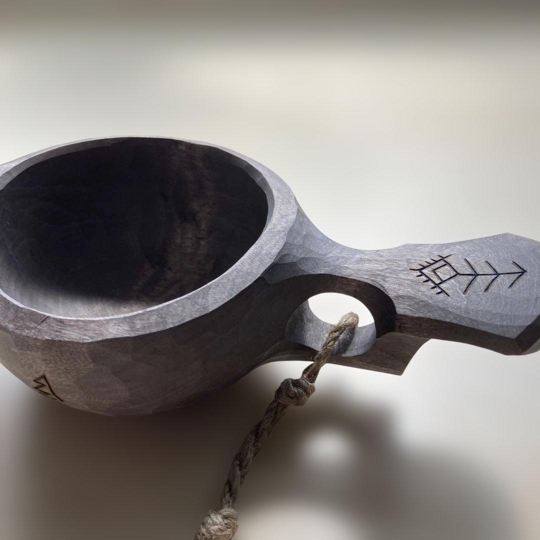 【新品】 ソウルオブシベリア　バードテール　No.2003 ククサ シルバー