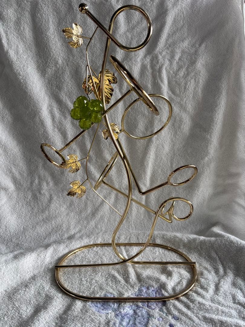 お洒落　3本ワインボトルラック