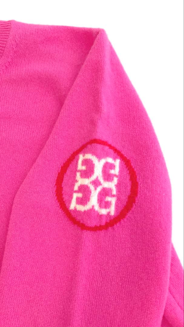 G/FORE ピンク カシミヤセーター ジーフォア
