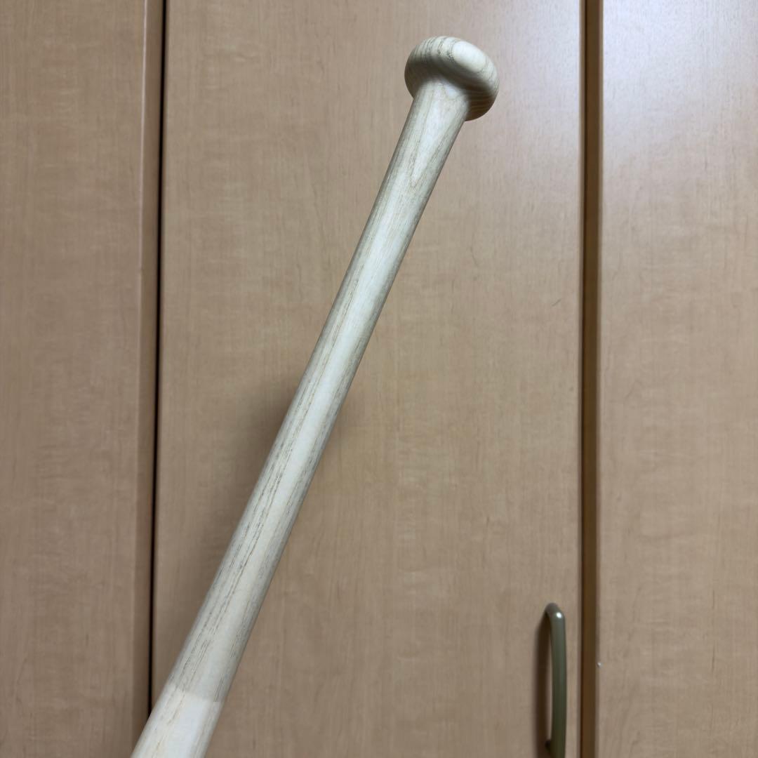 ミズノ ホワイトアッシュ 84cm 880g くり抜き有 硬式木製バット