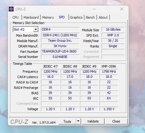 T-FORCE XTREEM ARGB DDR4 CL18 32GB メモリ