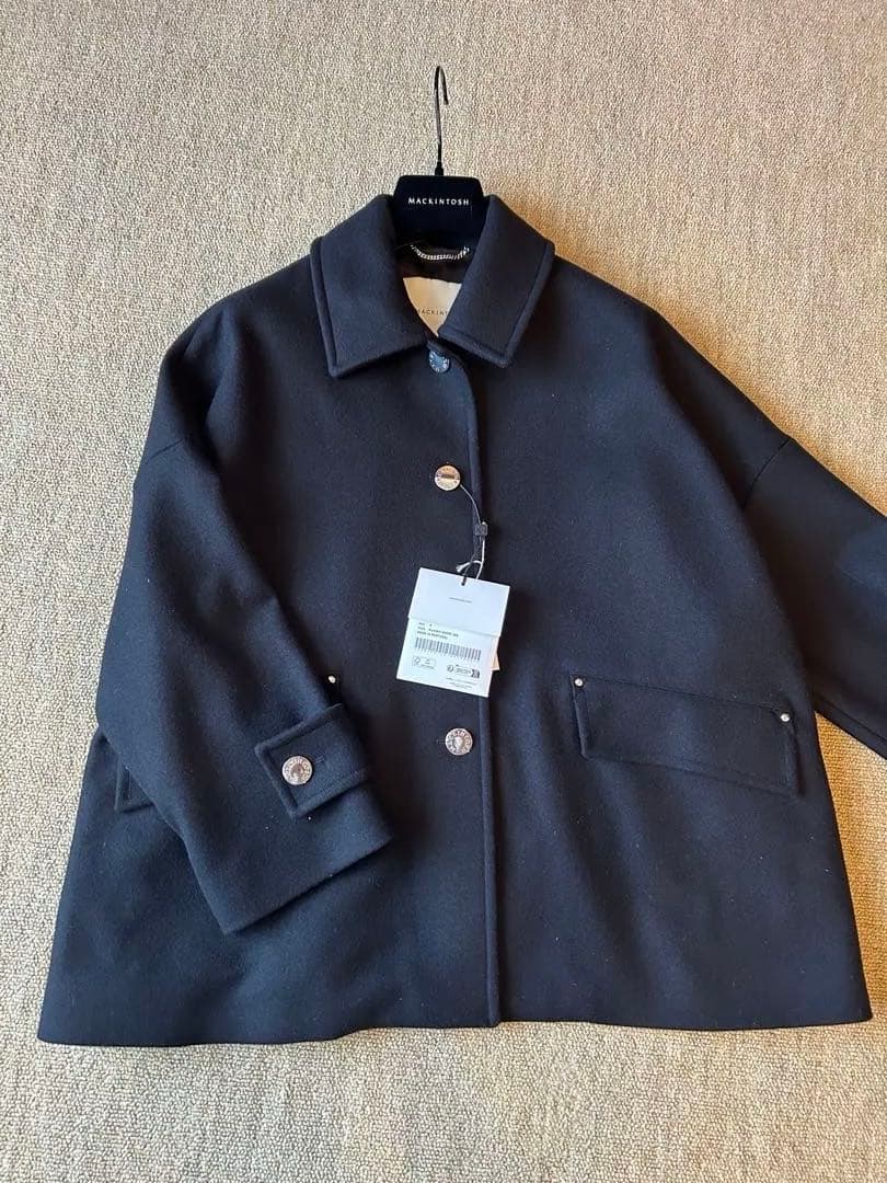 新品未使用　MACKINTOSH ブラックハンビーコート