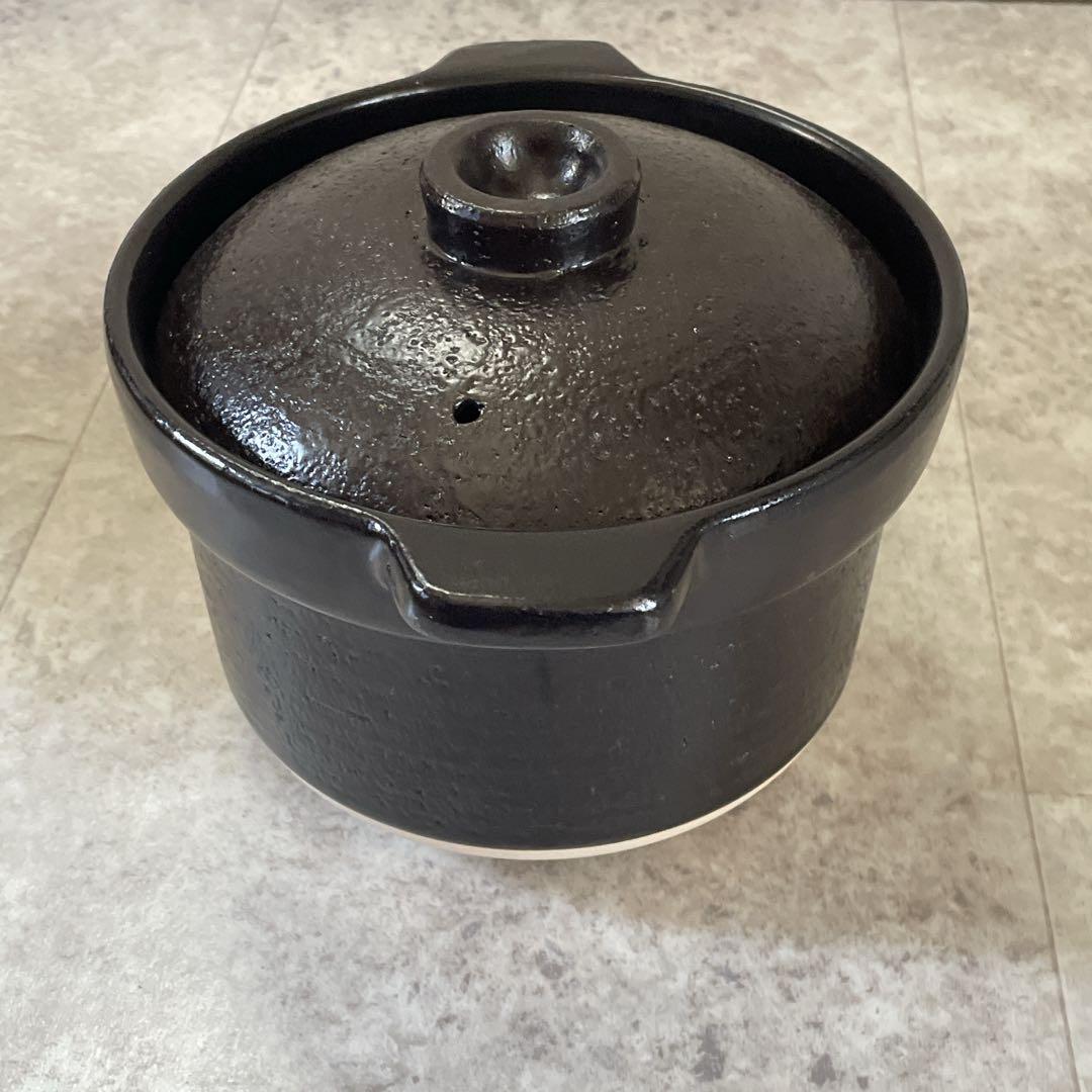 【未使用】Rinnai リンナイ　かまどさん　自動炊き　炊飯専用土鍋