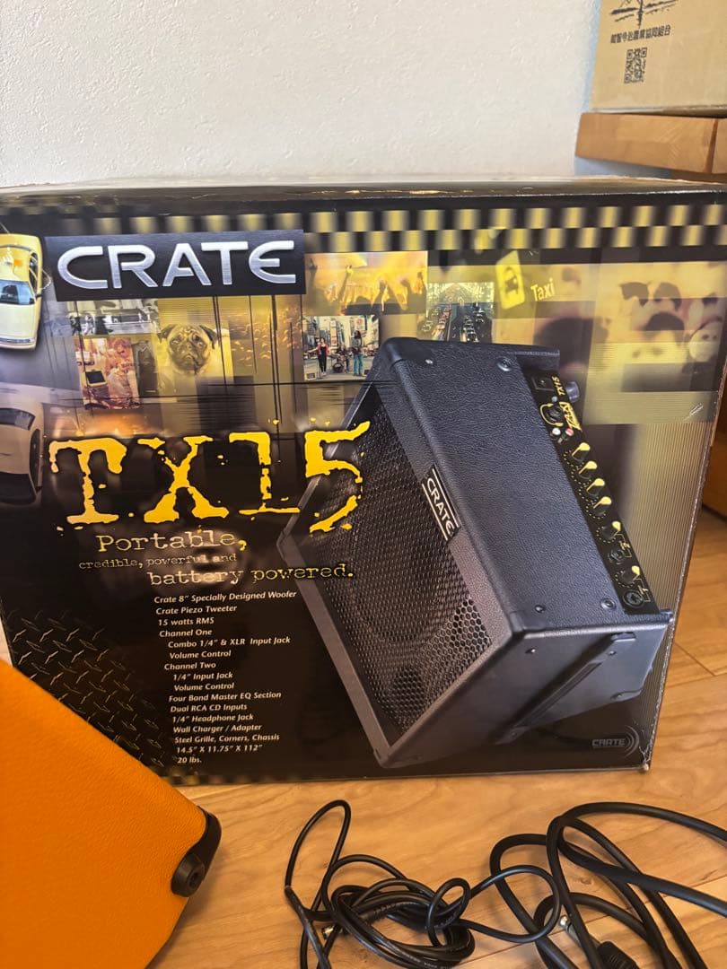 CRATE クレイト TX15J ギターアンプ ストリートアンプ 説明書 箱付き