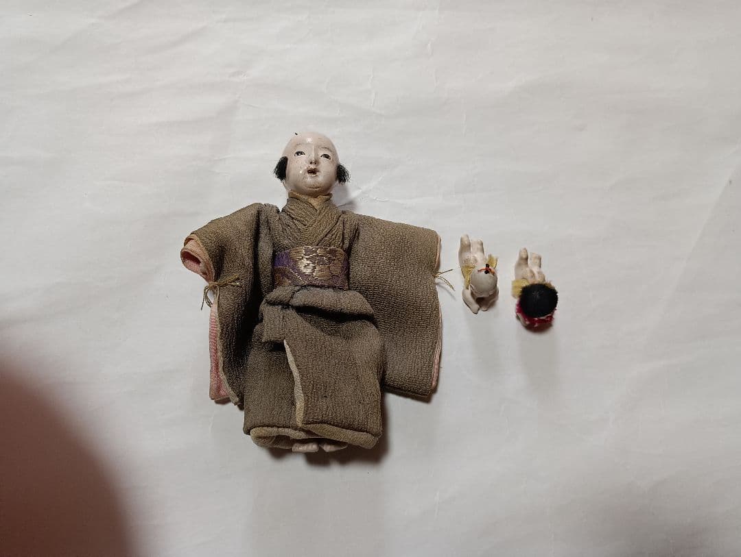 小さな市松人形達