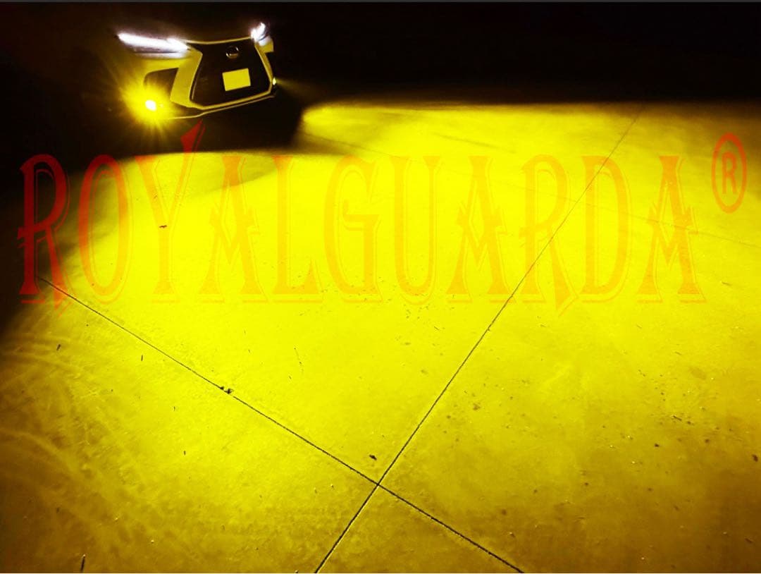 L1b LEDバルブ 純正LEDフォグ用 イエロー 3000k ロイヤルガードΩ