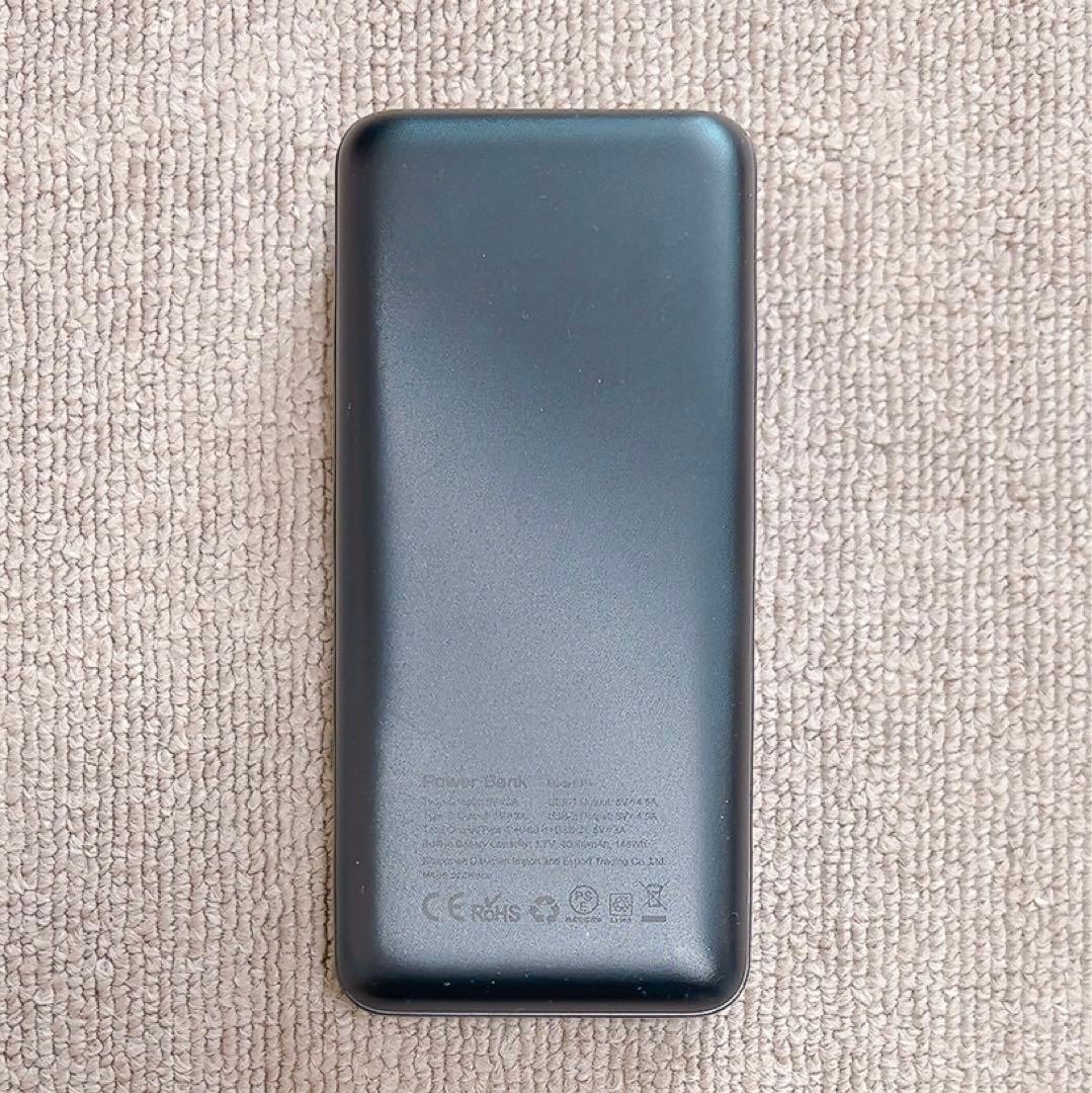 ✴️ モバイルバッテリー 40000mAh 3台同時使用可能 残量表示 高速充電