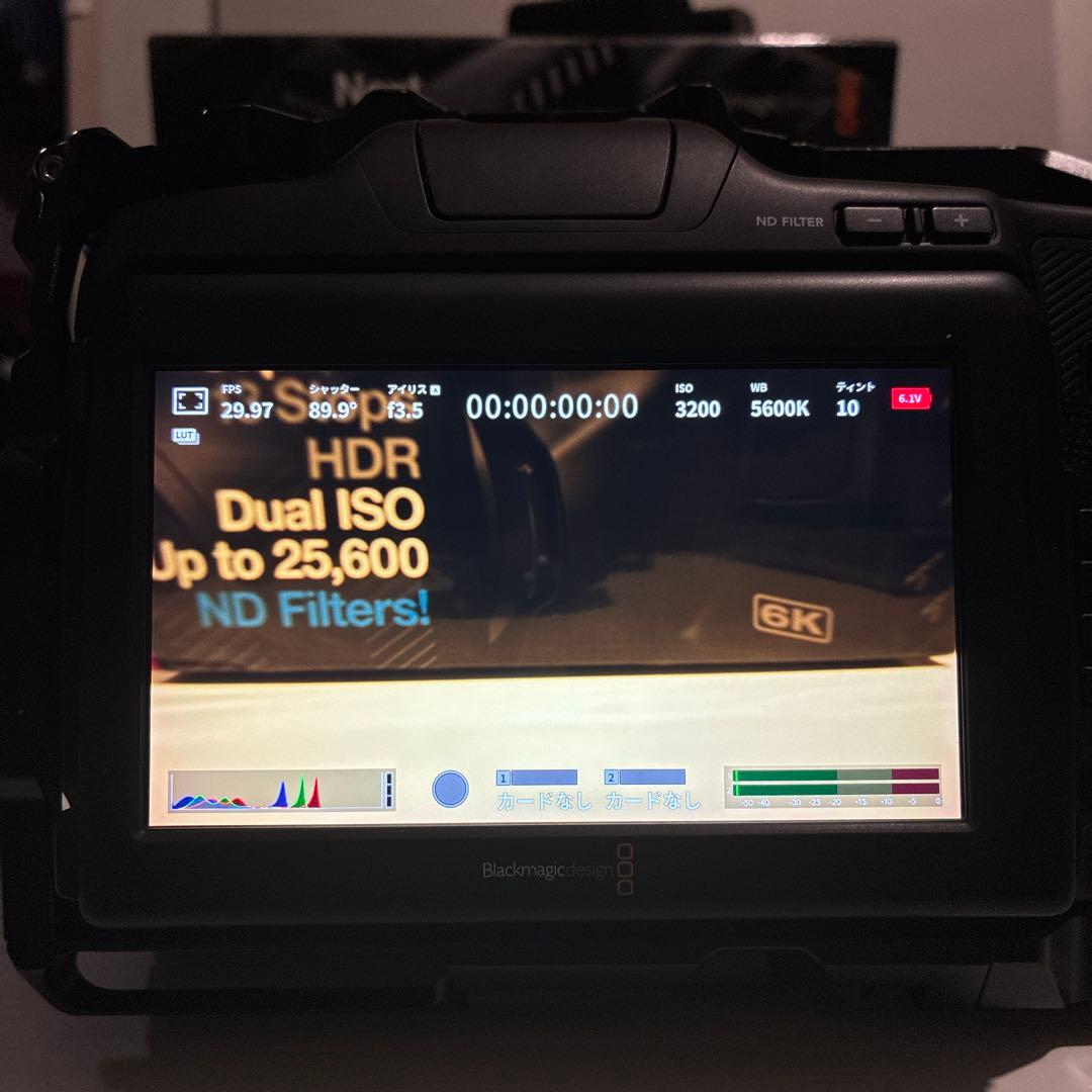 bmpcc 6k pro ＋ アクセサリー他