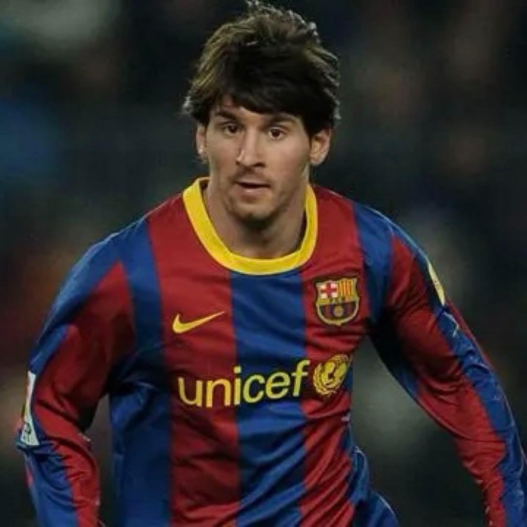 【正規品　選手支給モデル】メッシ　バルセロナユニフォーム　10/11　タグつき