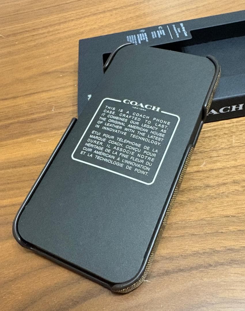 ◆新品◆ COACH IPHONE 15 ケース CO-415