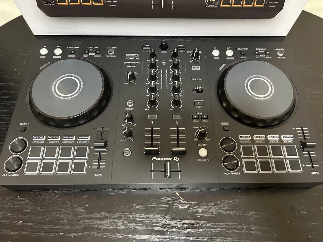 Pioneer DJ DDJ-FLX4 コントローラー スピーカーヘッドフォン付