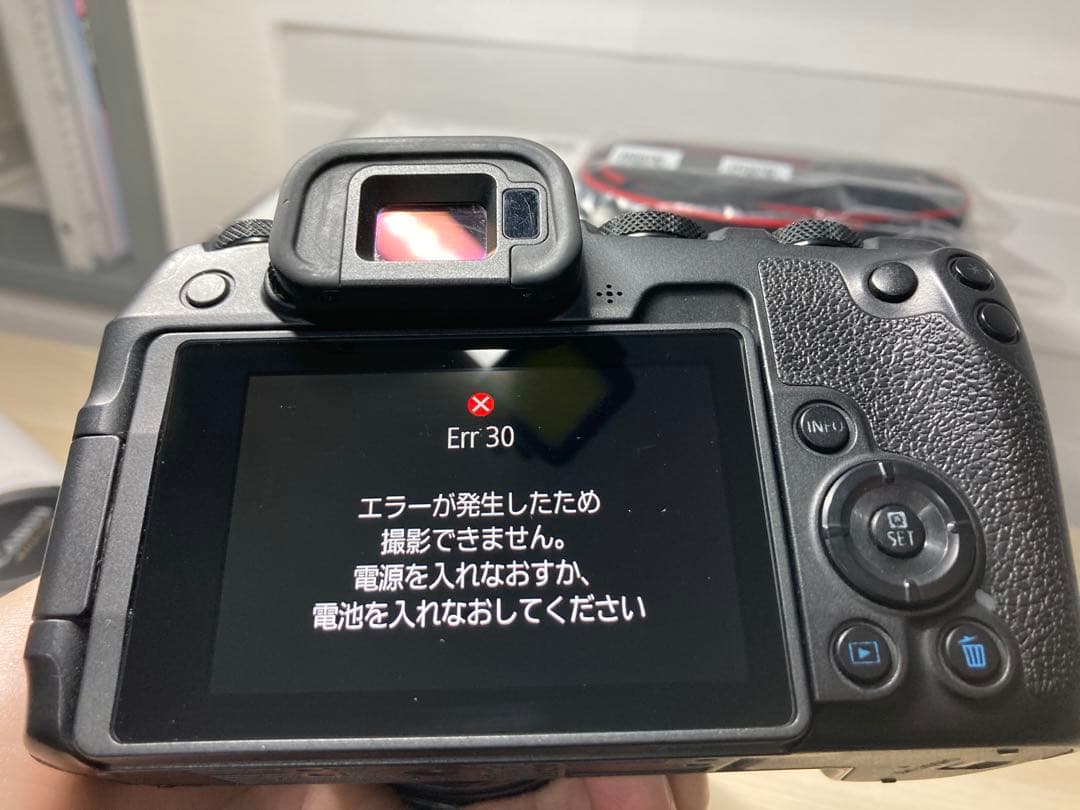 Canon EOS RP ボディ 訳あり 初回シャッターのみエラー30 現状品