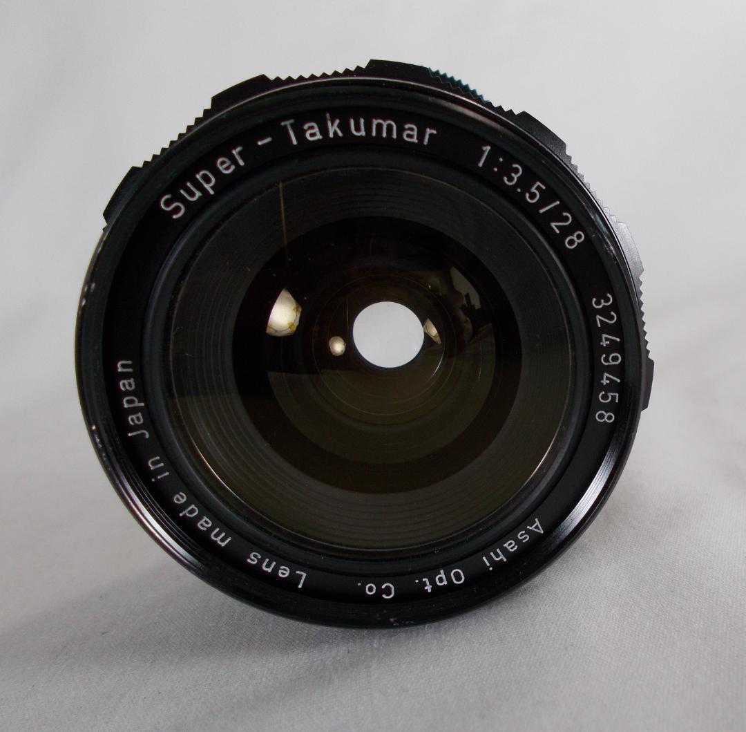 フィルムカメラ 整備済　Pentax SP　+ レンズ 28mm　U274