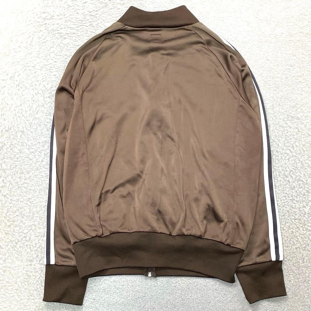 adidas jersey jog suit ブラウン トラックジャケット