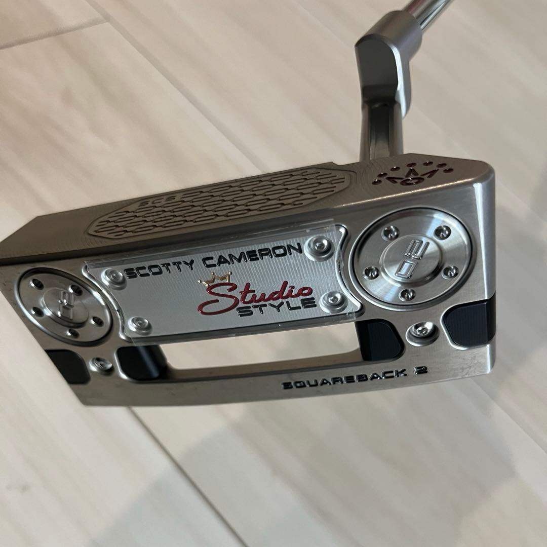 【最新モデル】スコッティキャメロン スクエアバック2 スタジオスタイル 33