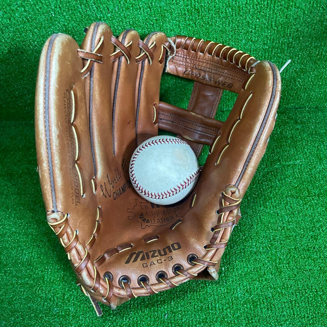 【ヴィンテージ】ミズノ ワールドウィン 硬式用 左投げ 大人用 GAC-3