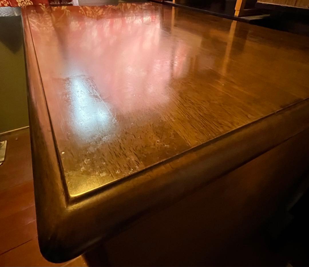 お値下げ ☆ 書斎デスク　木製　机　学習机　古家具　アンティーク