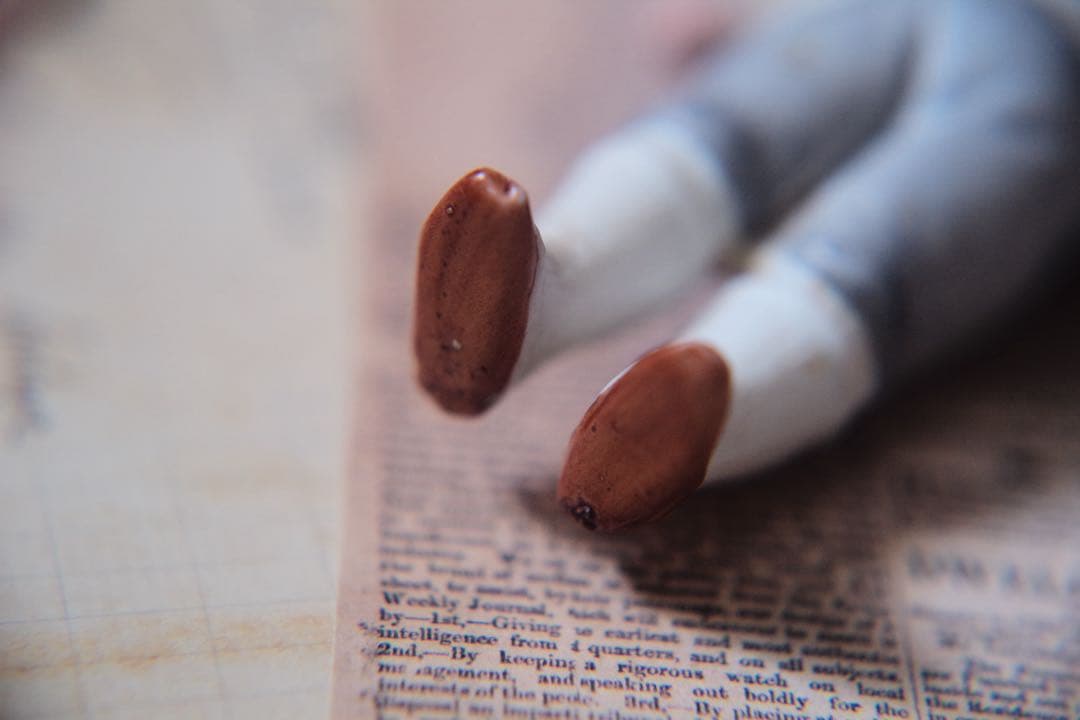 アンティーク ビスクドール オールビスク ミニョネット