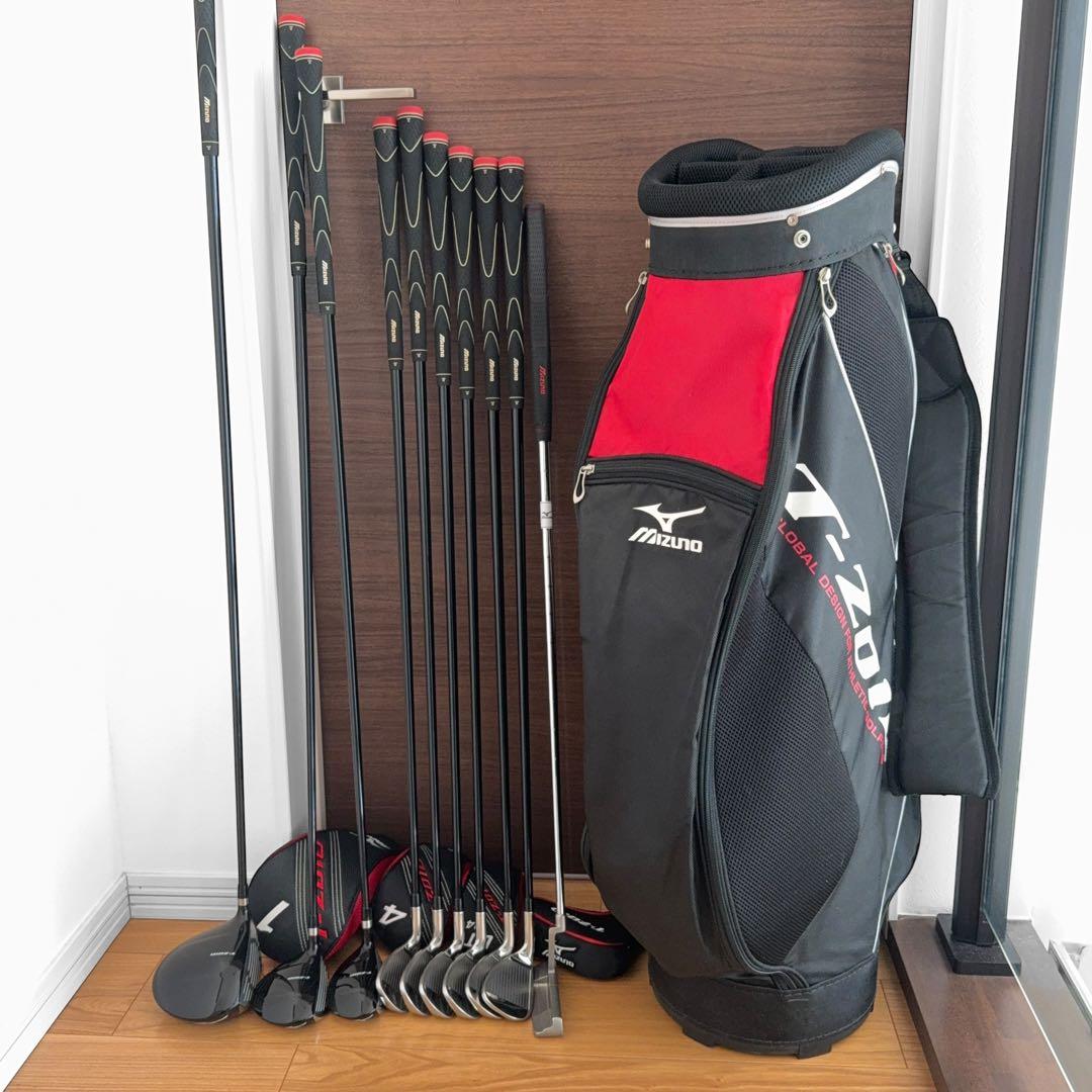 ミズノ Tゾイド RV-02 ゴルフセット 10本 R 右 メンズ クラブ