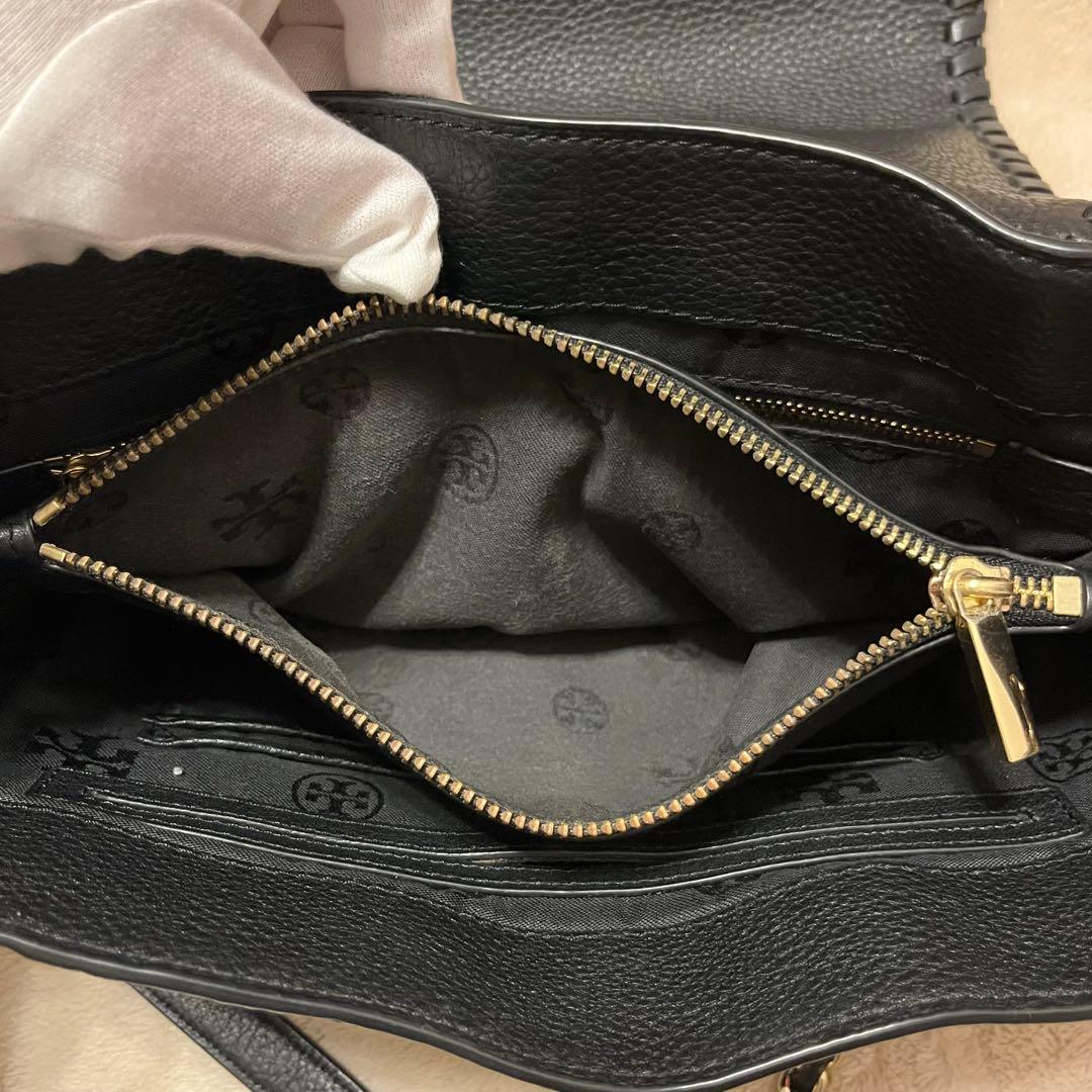 美品 トリーバーチ チェーン ショルダーバッグ 斜め掛け レザー 2way