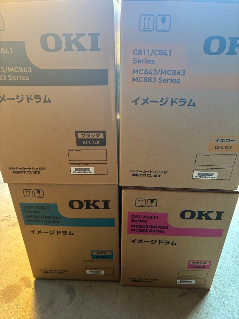 OKI Ｃ811/841シリーズ　4色セット