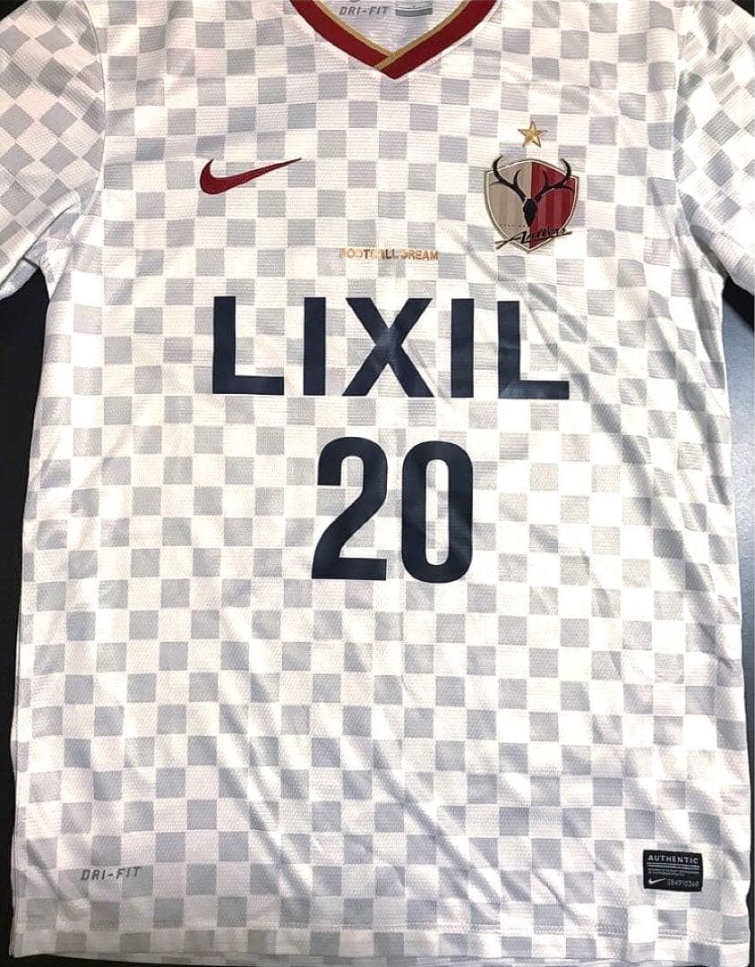 鹿島アントラーズ　柴崎岳　2014　ユニフォーム　サイン入り　グッズ　ストラップ