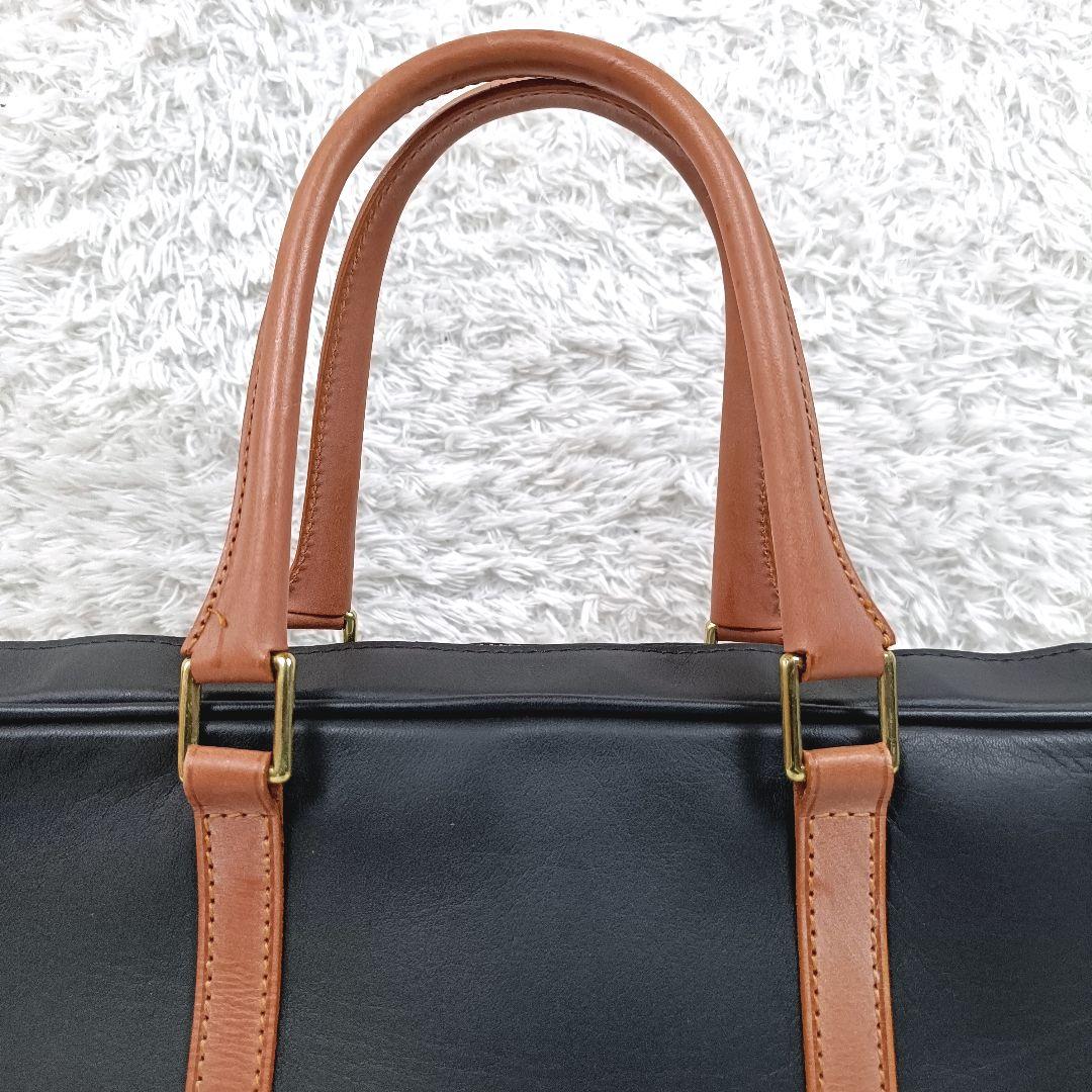 タナークロール レザー ビジネスバッグ ブリーフケース A4収納可 保存袋