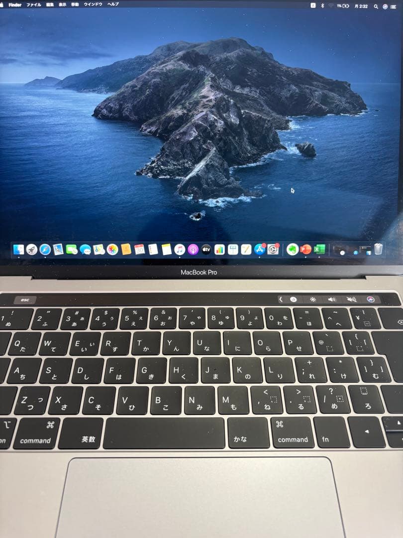 MacBook Pro 13インチ 2019 /16GB / 256GB 初期済