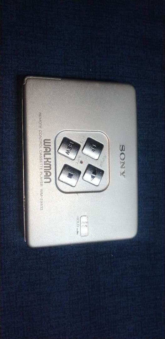 動作　WM-EX633　カセット　ウォークマン　　Walkman　SONY　銀色