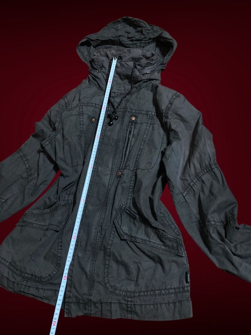 y2k00s当時物黒ミリタリーフェアリーグランジ古着NANAパンク平成ギャル