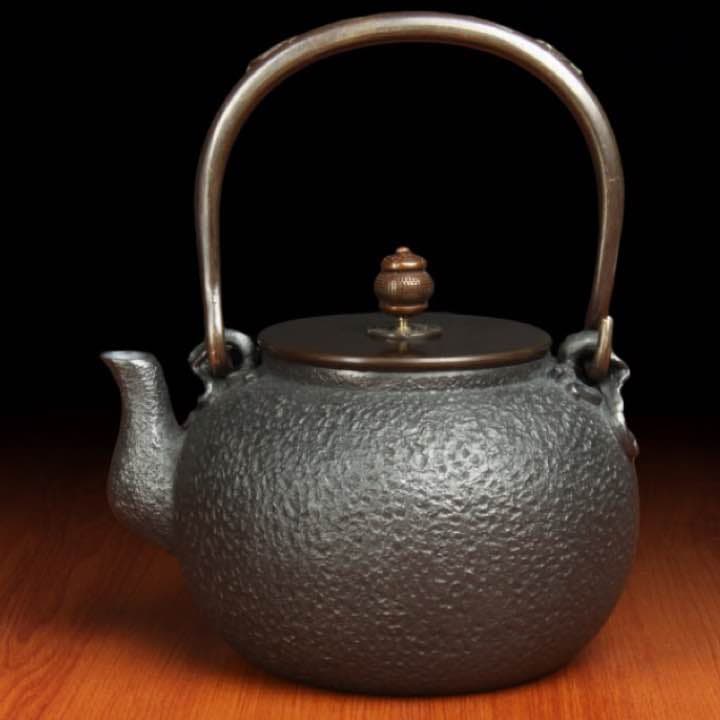 SW 松紋堂 鉄器 急須 伝統工芸 手作り 鉄分補給 鉄瓶　025