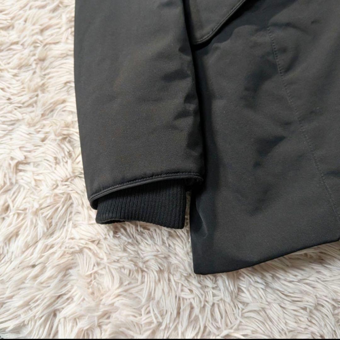 【極美品】ZARA モッズコート 黒 ファー 極暖 L