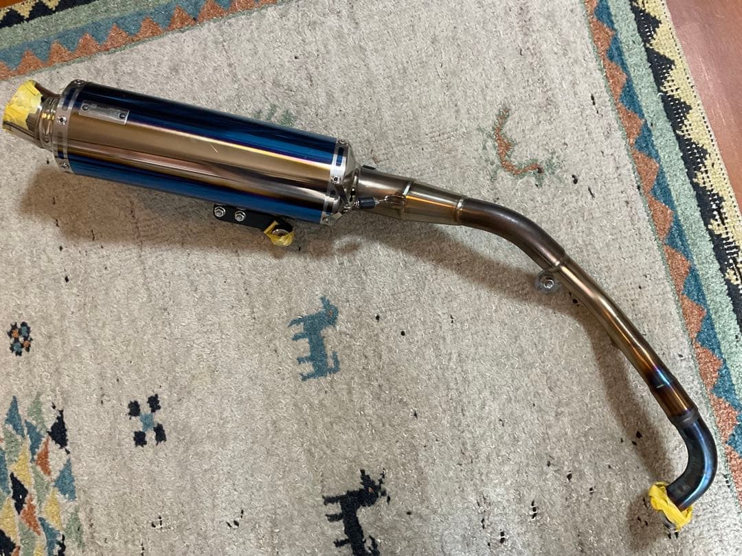 NMAX125ヨシムラGP−MAGUNUMチタンブルー